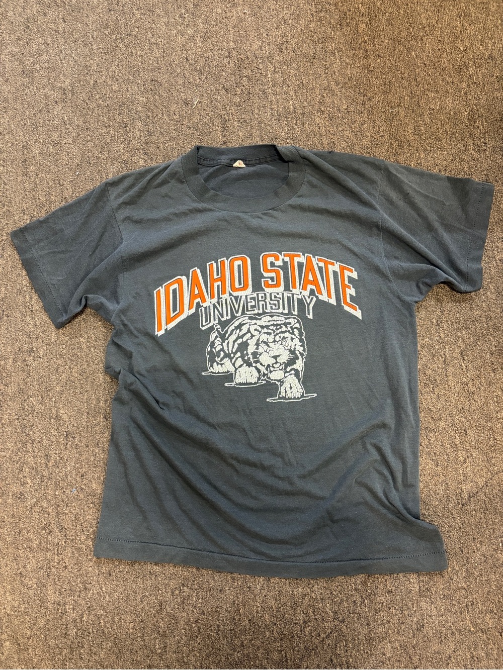 Vintage 80s Idaho State University Bengals singlestitch tee